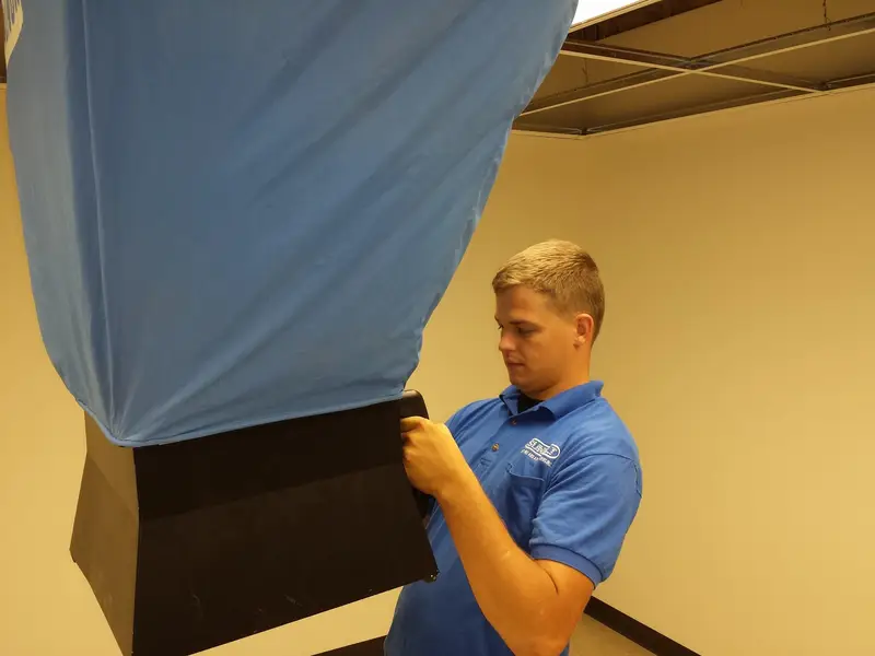 Sunbelt technician at work